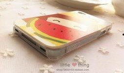 情侣吃瓜手机壳,手机壳见证爱情瞬间