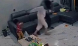 家暴吃瓜图片真实,暴力阴影下的家庭悲剧