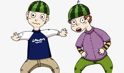 吃瓜人物照片大全