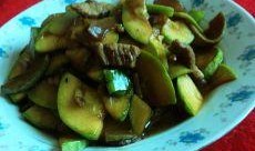 夏天吃炒角瓜,炒角瓜的美味诱惑