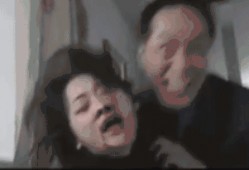 家暴吃瓜图片真实,暴力阴影下的家庭悲剧