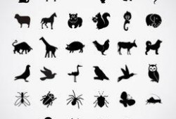 吃瓜卡通剪影素材,趣味横生的视觉盛宴